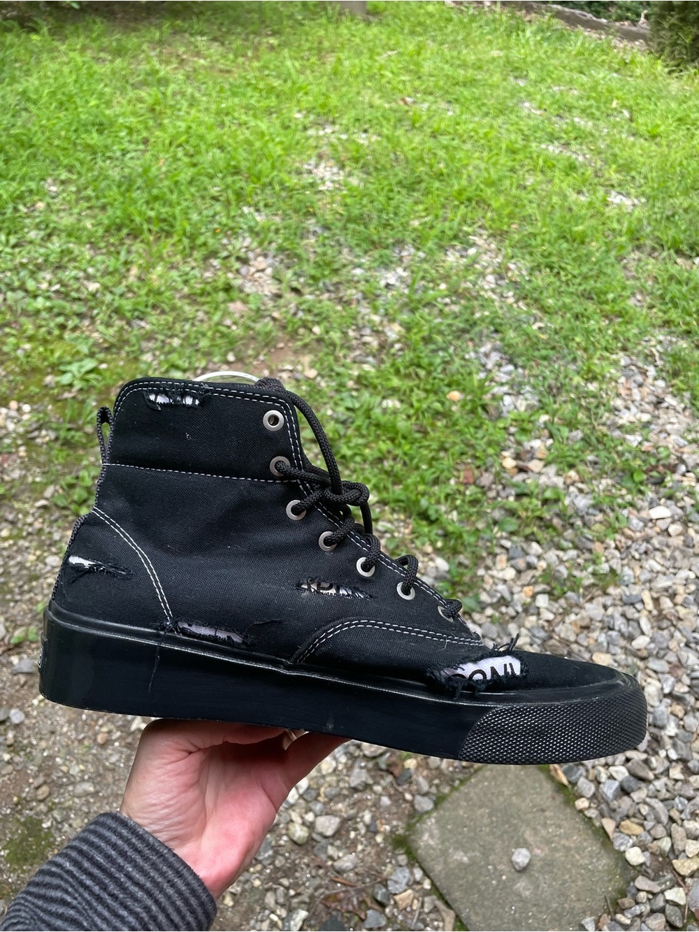 Converse X Kelly Oubre Jr. Skid Grip High Top ‘Chase the Drip’ Sneakers 10.5 - Picture 3 of 13
